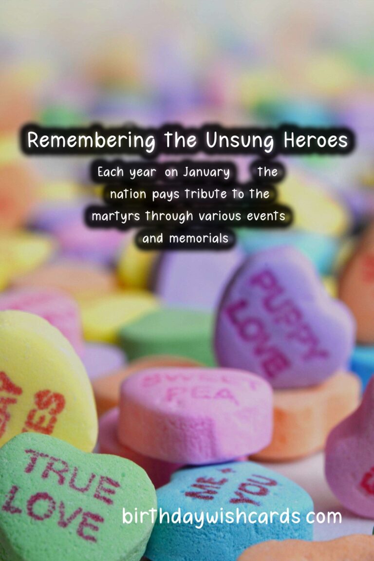 Remembering the Unsung Heroes on January 23 – Martyrs’ Day