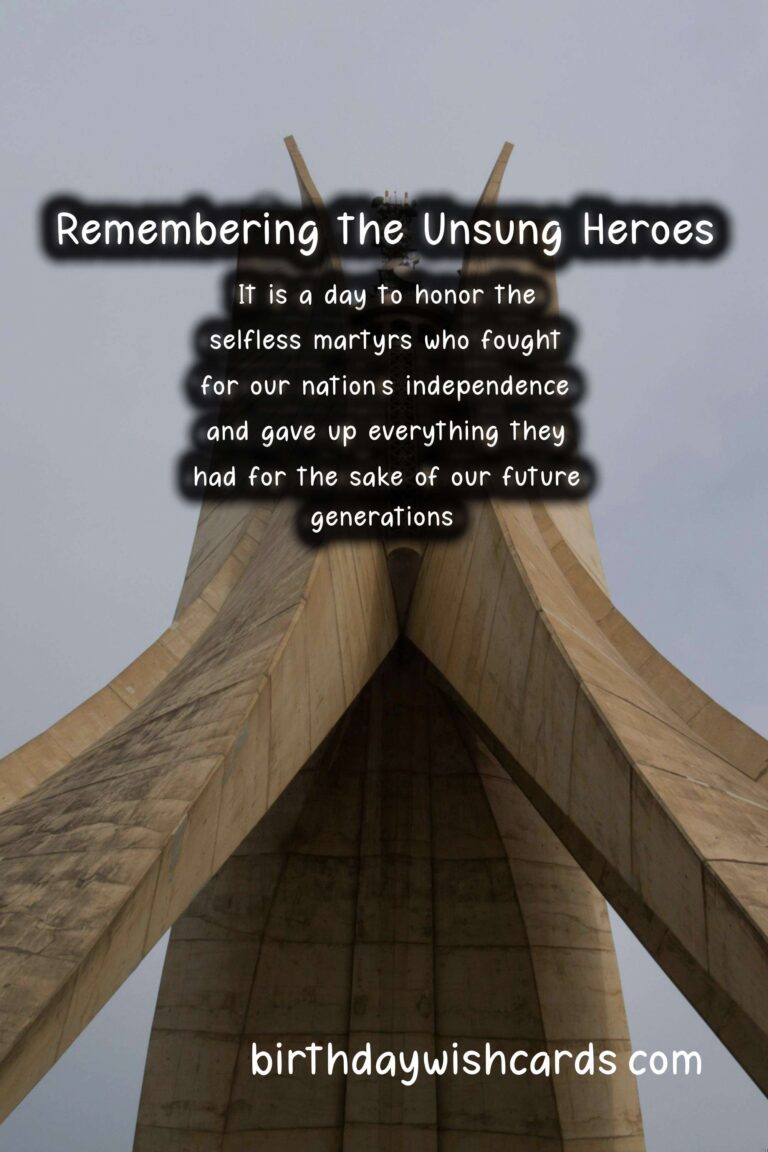 Remembering the Unsung Heroes on January 23 - Martyrs' Day