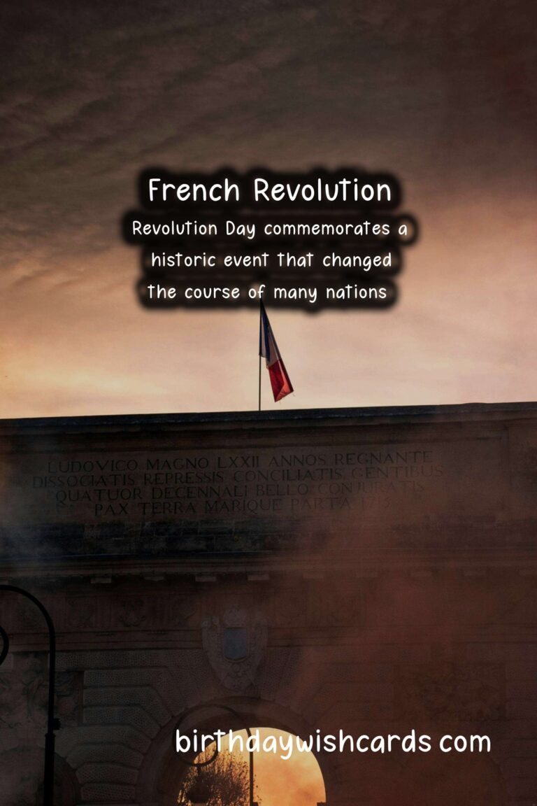 Revolution Day - A Historic and Inspiring Day