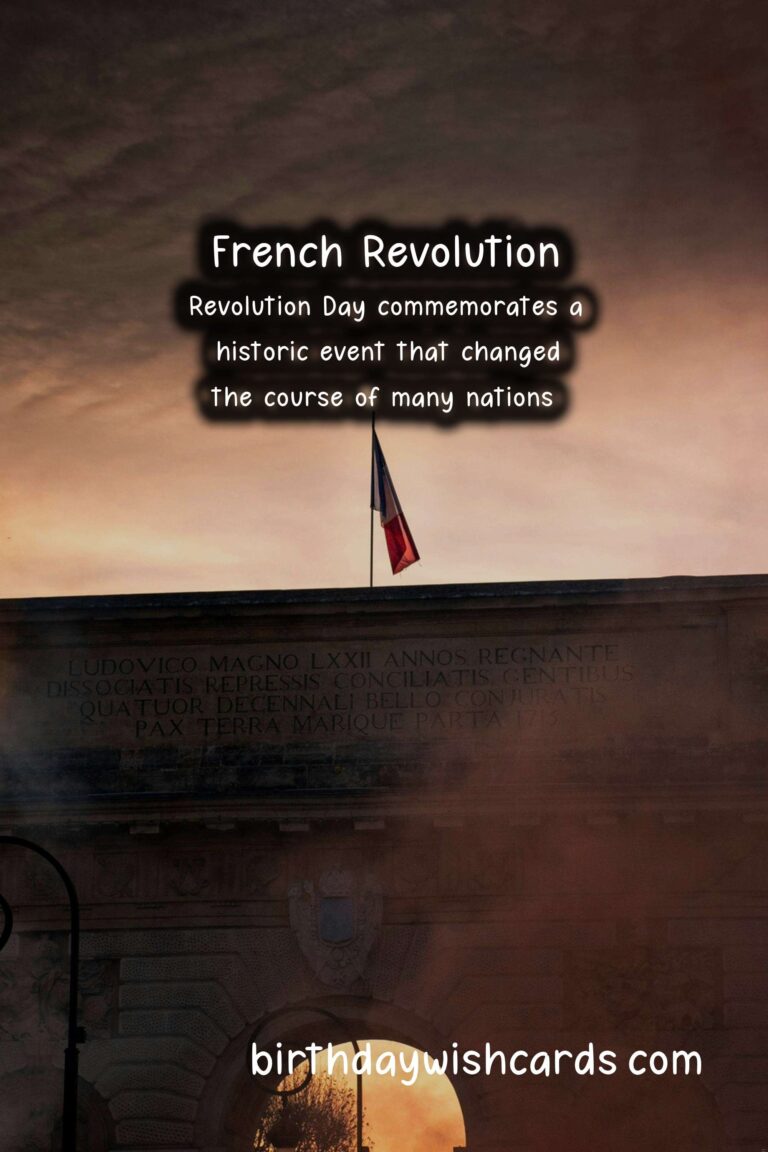 Revolution Day - A Historic and Inspiring Day