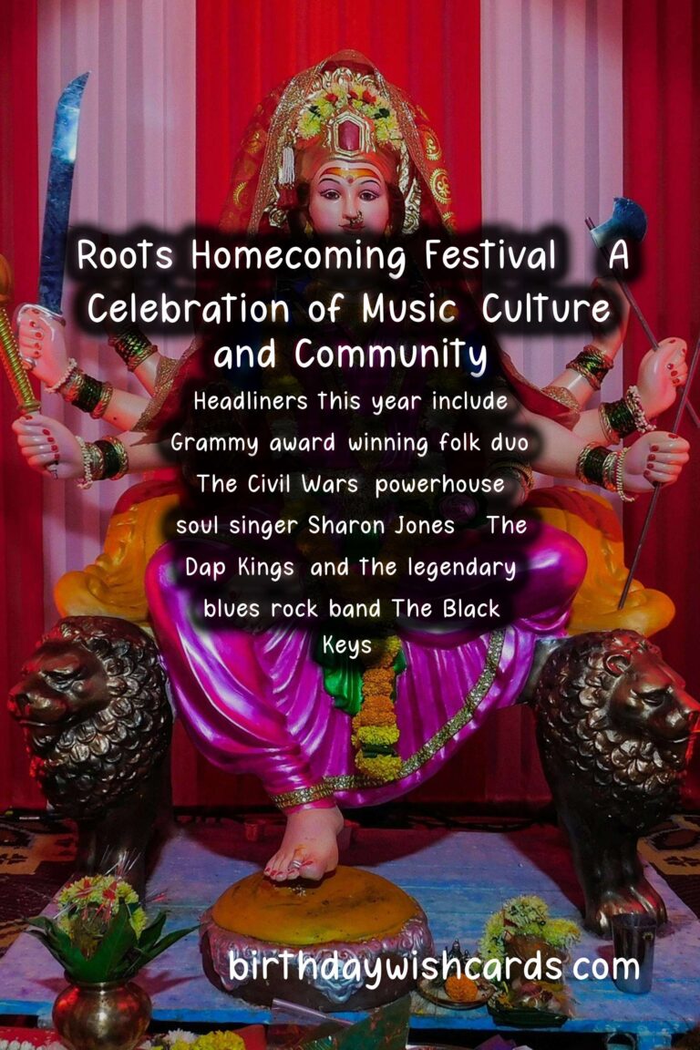Roots Homecoming Festival: A Celebration of Music, Culture, and Community