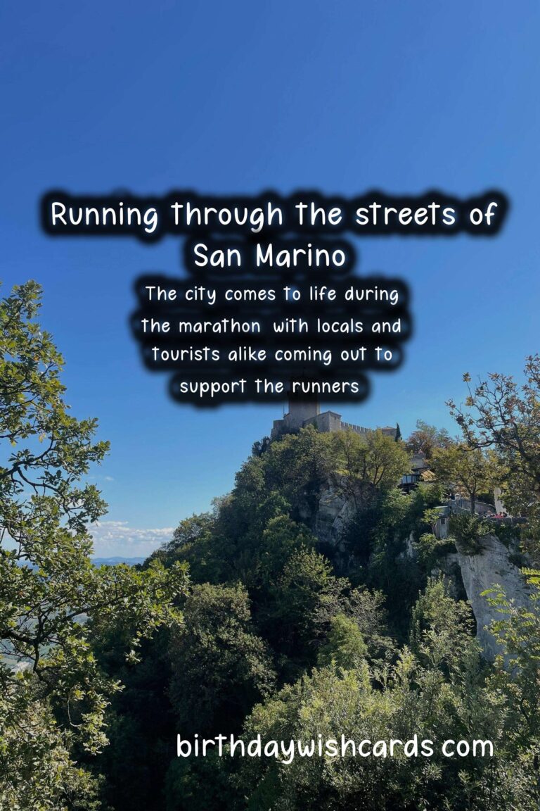 San Marino Marathon: Running Through the Beautiful, Ancient Land