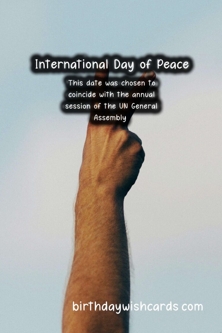 September 12 - A Day of Peace