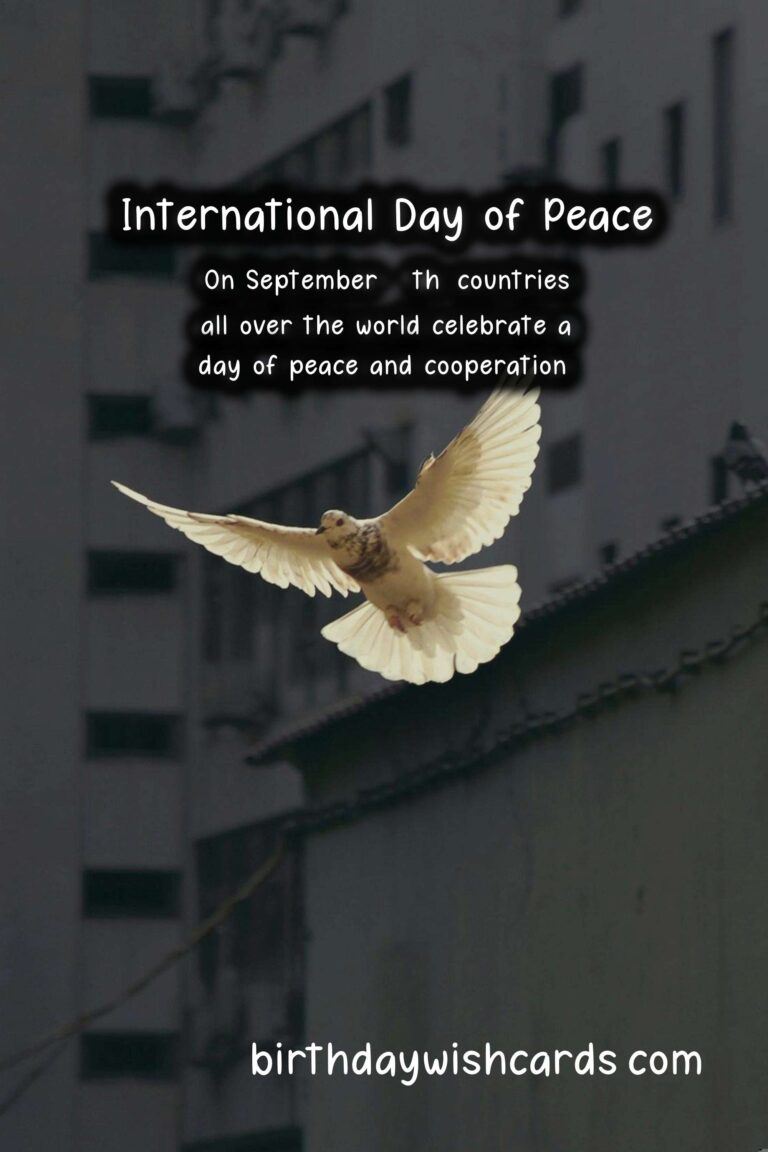 September 12 - A Day of Peace