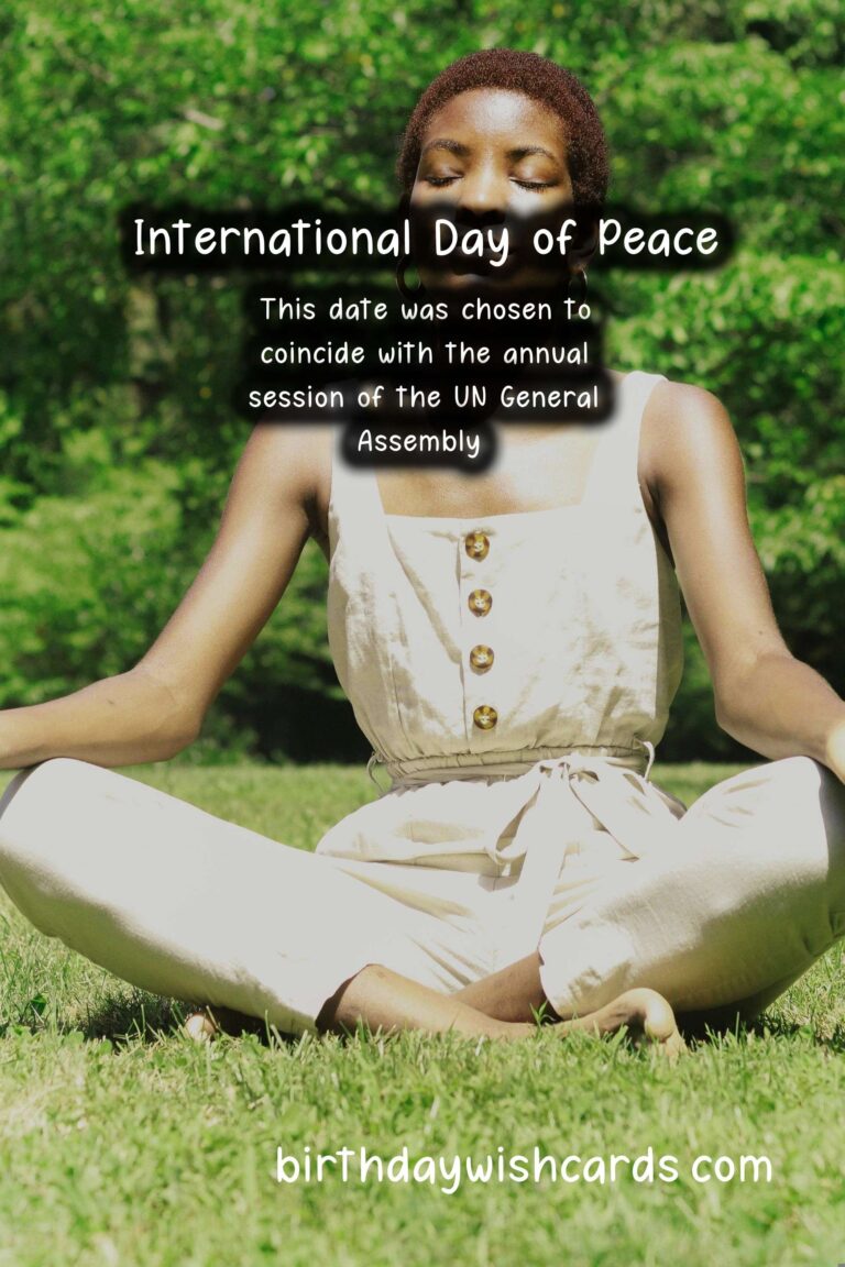 September 12 - A Day of Peace