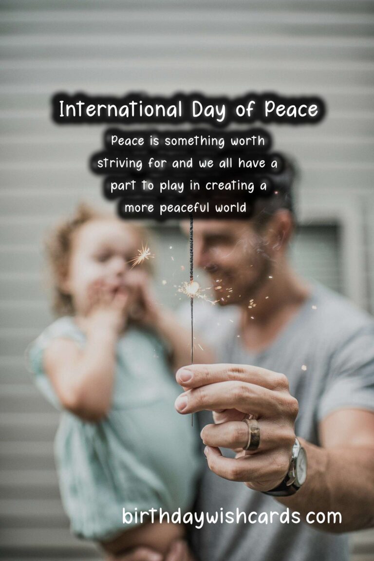 September 12 - A Day of Peace