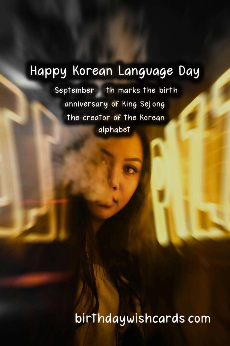 September 30 (2021): Korean Language Day