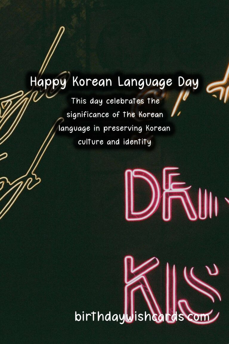 September 30 (2021): Korean Language Day