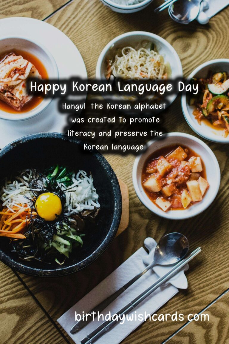 September 30 (2021): Korean Language Day
