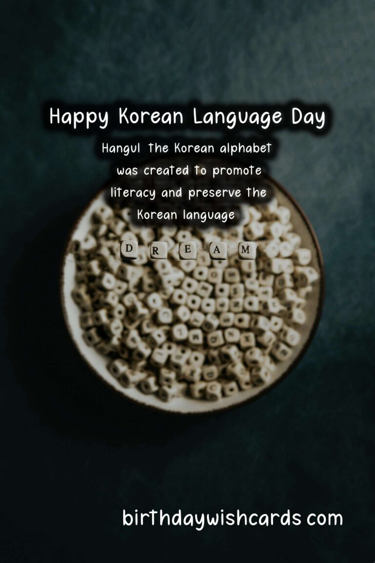 September 30 (2021): Korean Language Day