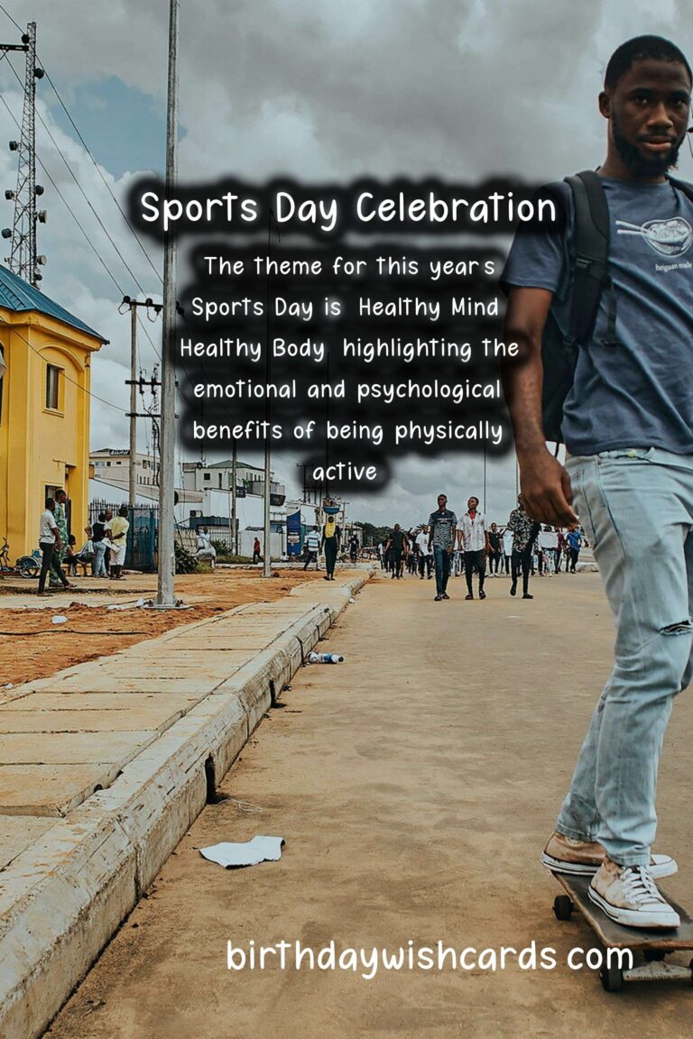 Sports Day Celebration – June 6, A Fun Filled Day Dedicated To Fitness and Health