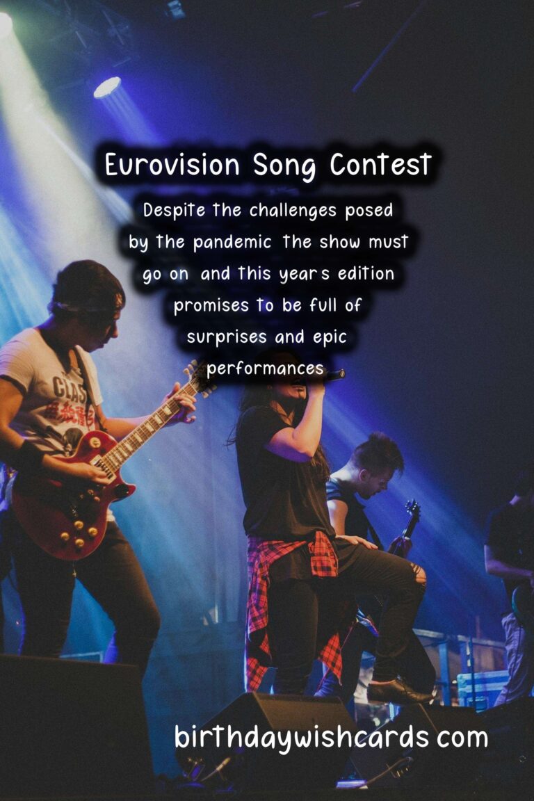 The 65th Edition of Eurovision Song Contest (May)