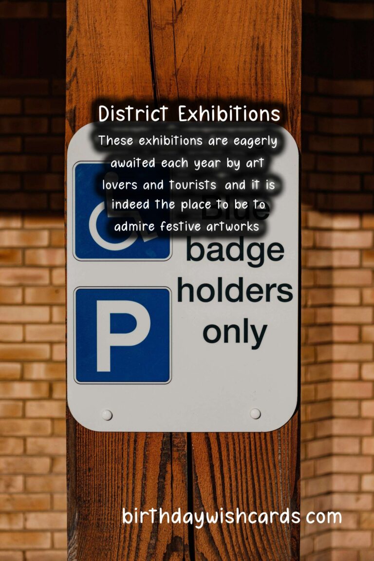 The Best District Exhibitions Held During The Months of July And August