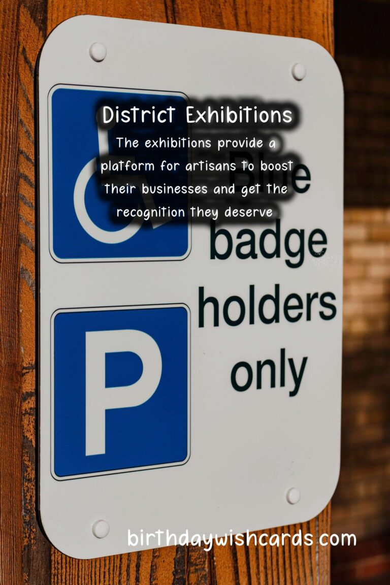 The Best District Exhibitions Held During The Months of July And August