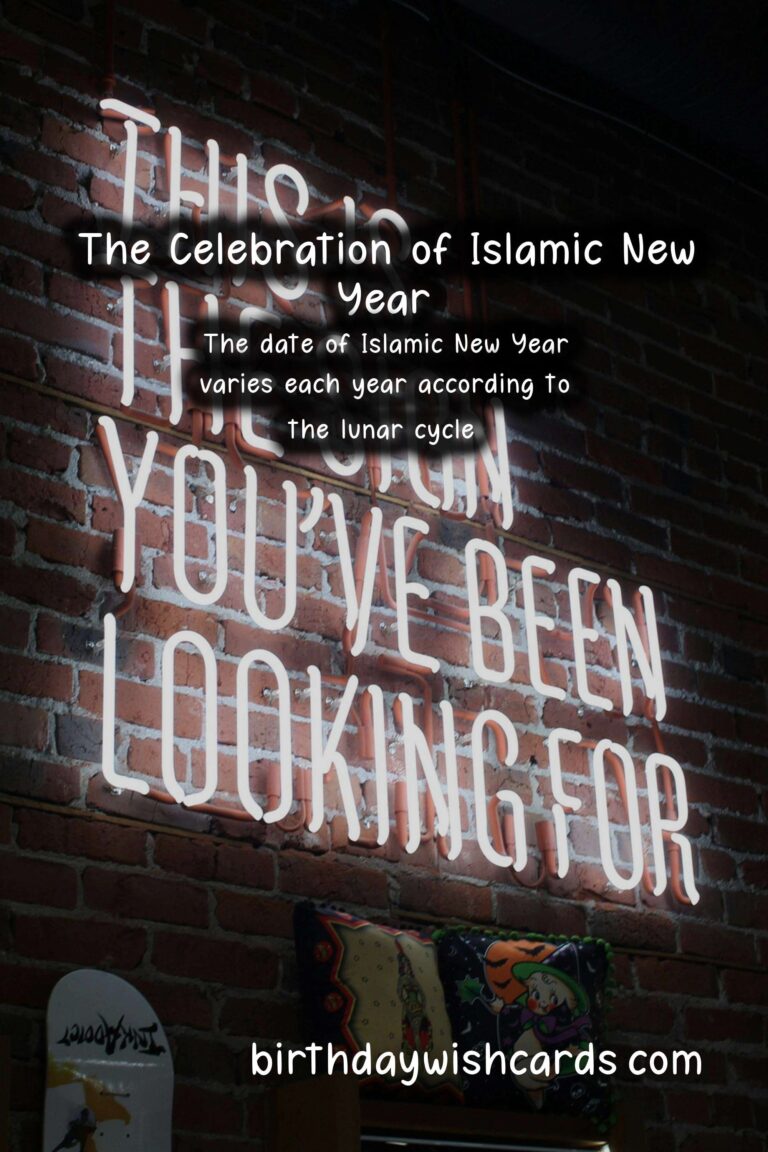 The Celebration of Islamic New Year – A Time for Reflection and Renewal
