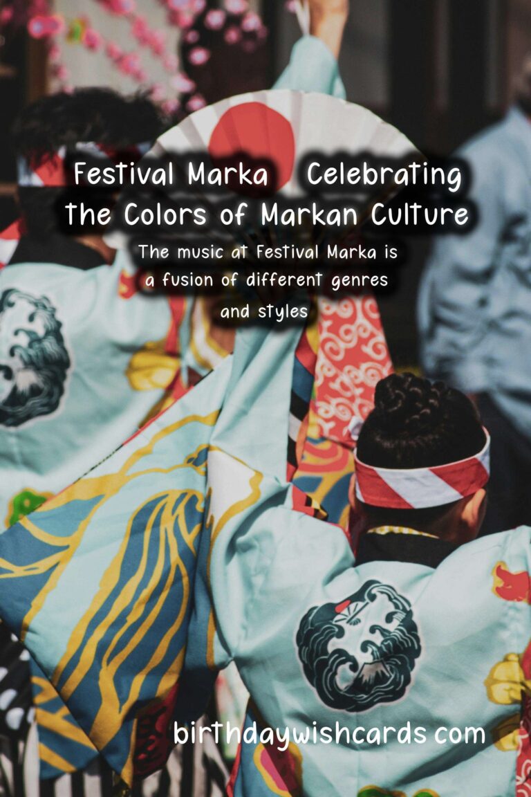 The Fantastic Festival Marka: Exploring Culture, Food, Music, and More!