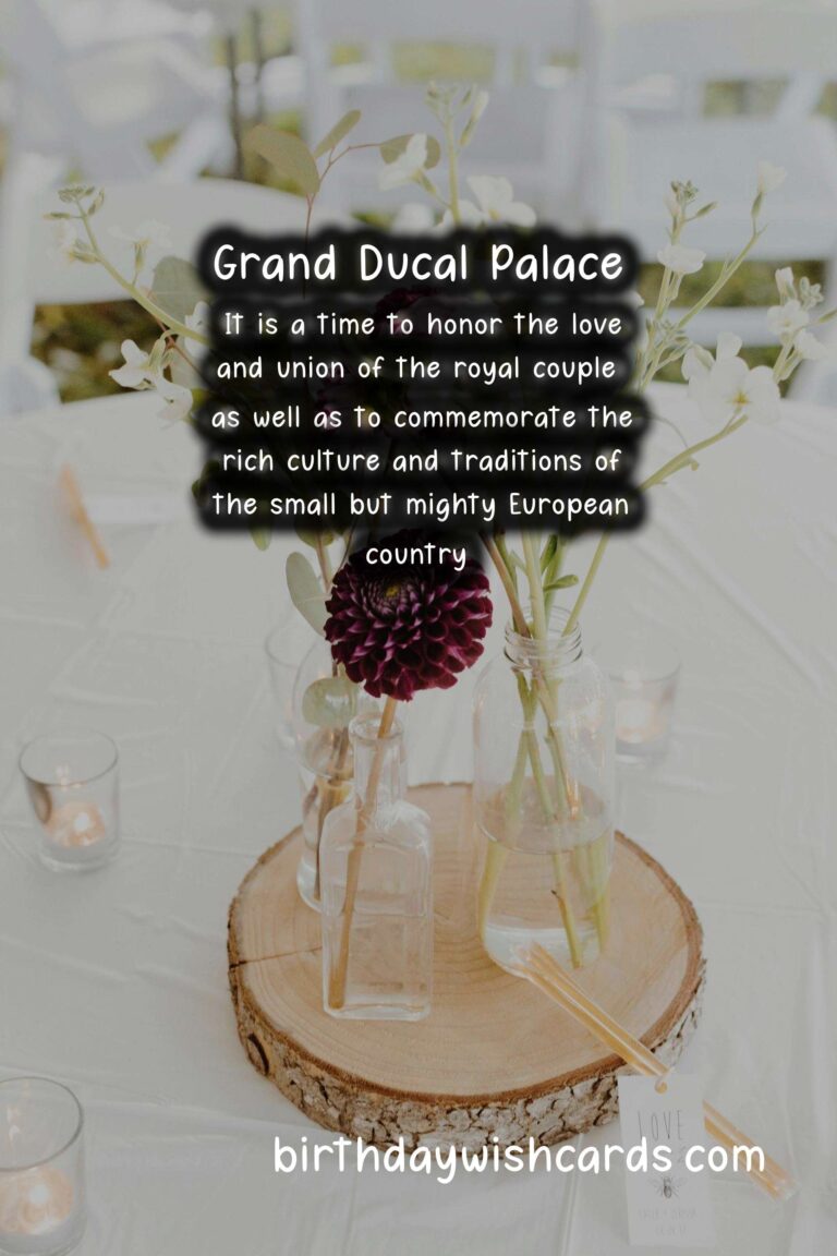 The Grand Ducal Wedding Day In February: A Royal Celebration of Love and Tradition