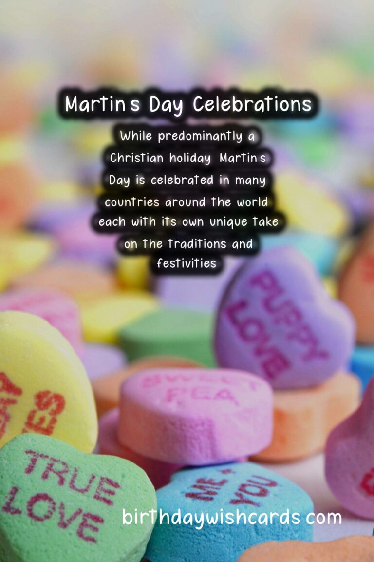 The History and Traditions of Martin's Day