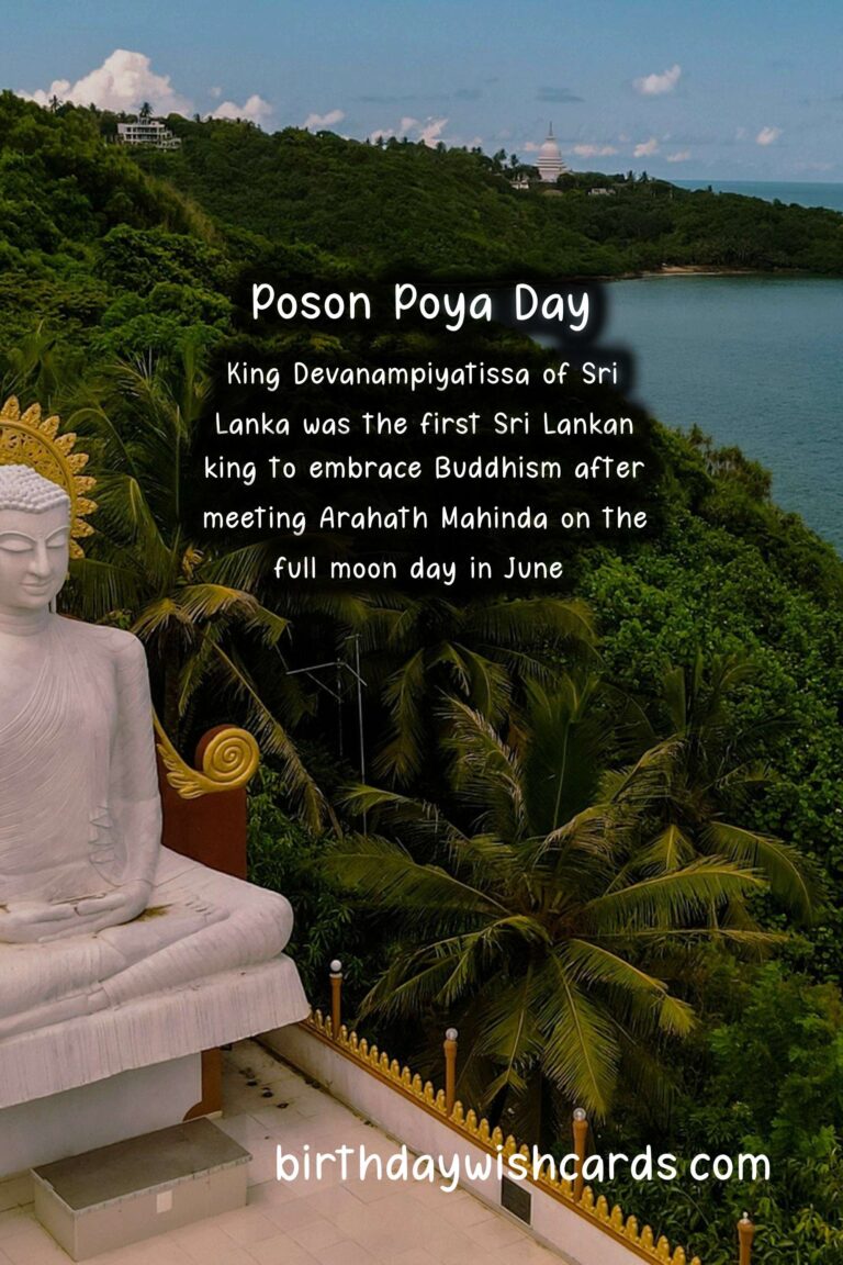 The Significance of Poson Poya Day – Full Moon Day in June
