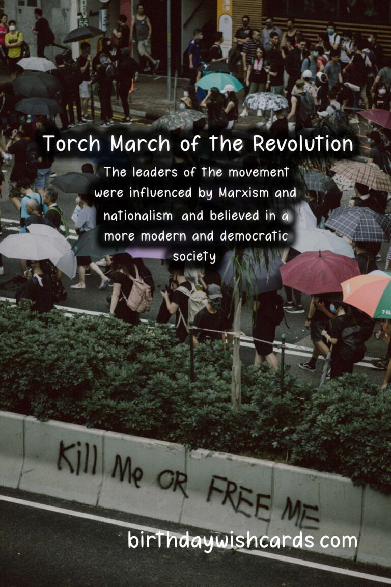 Torch March of the Revolution (May 4)