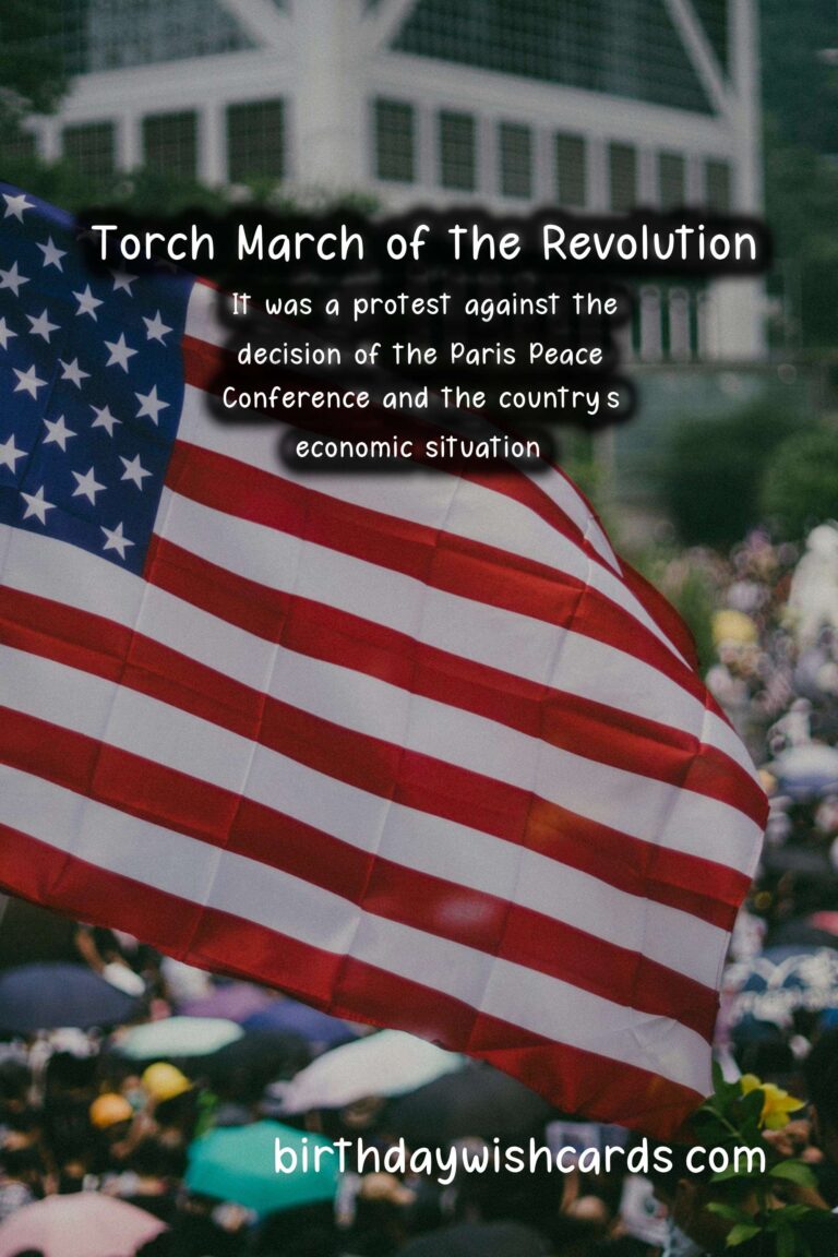 Torch March of the Revolution (May 4)