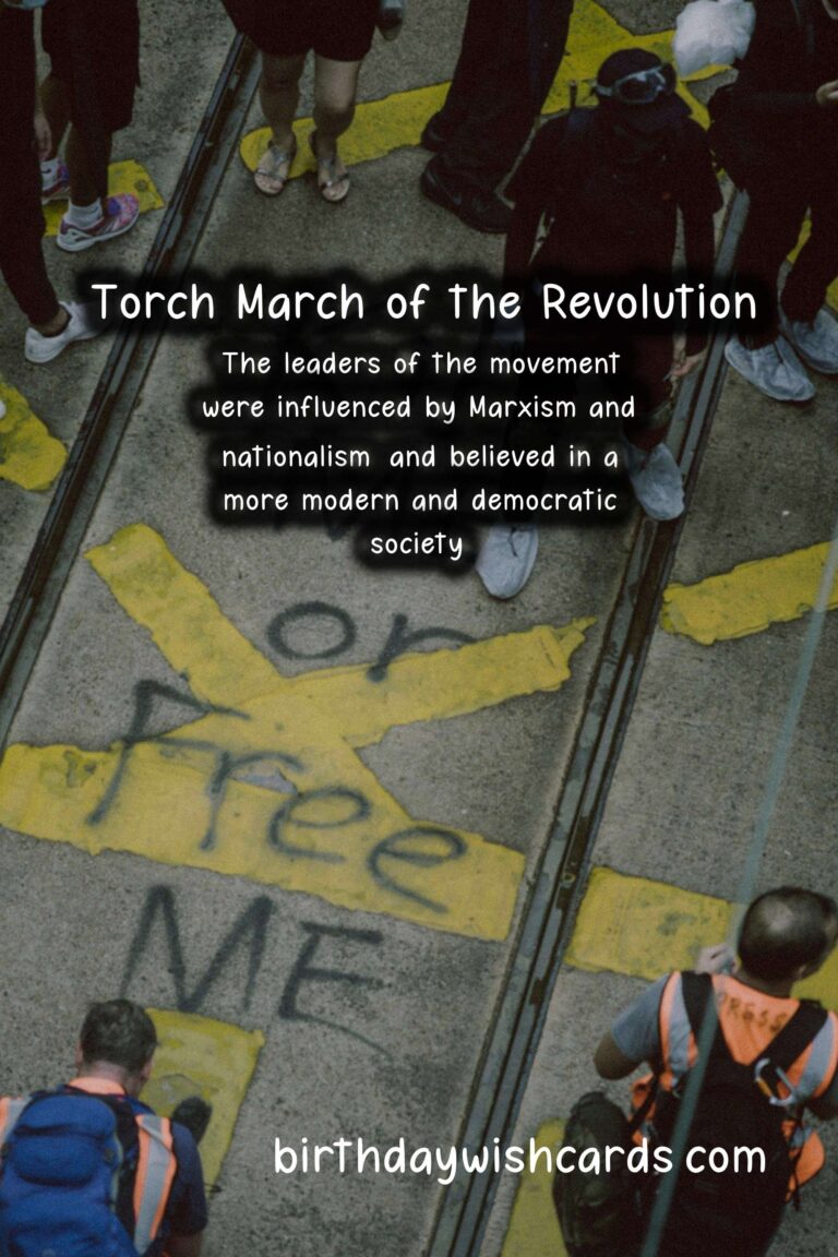 Torch March of the Revolution (May 4)
