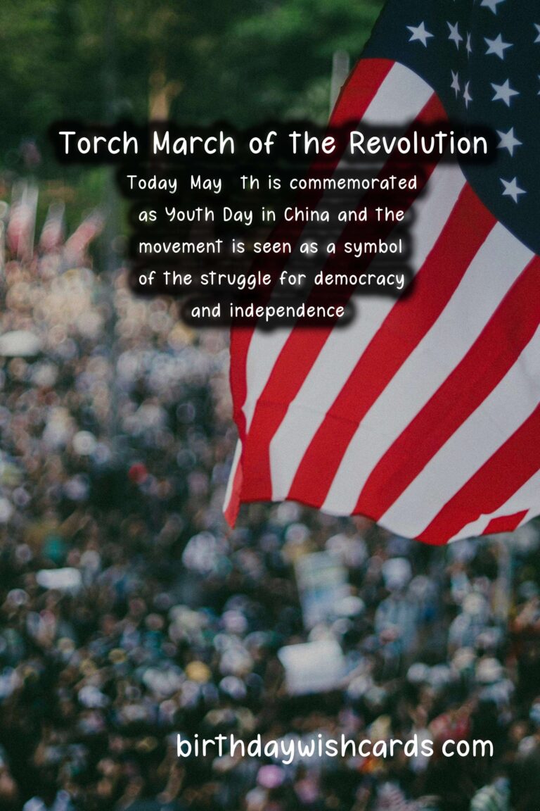 Torch March of the Revolution (May 4)