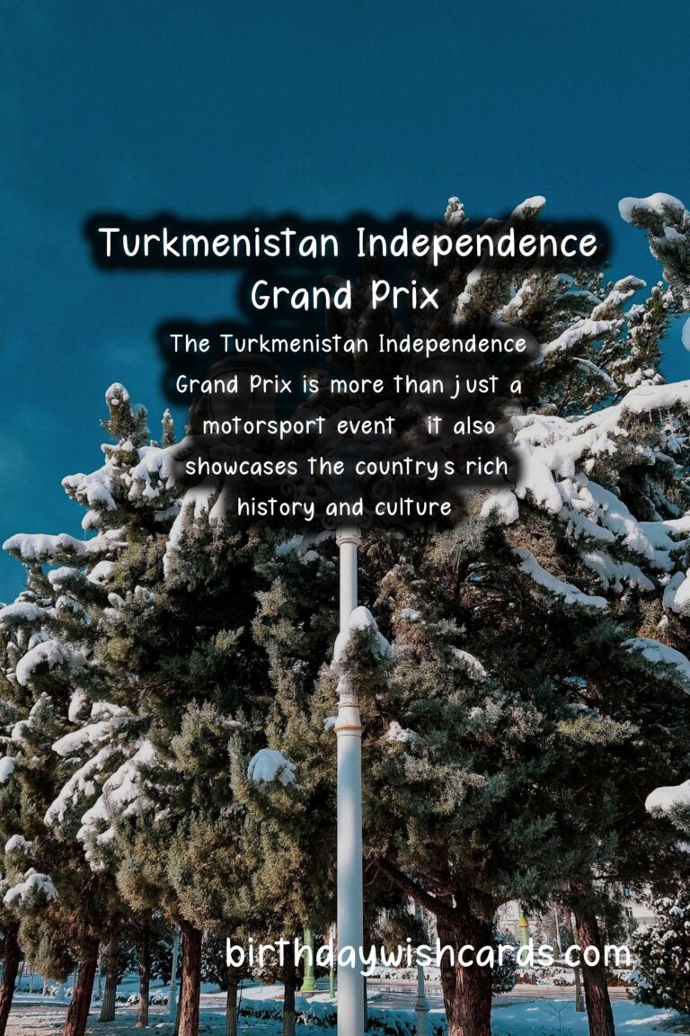 Turkmenistan Independence Grand Prix - October