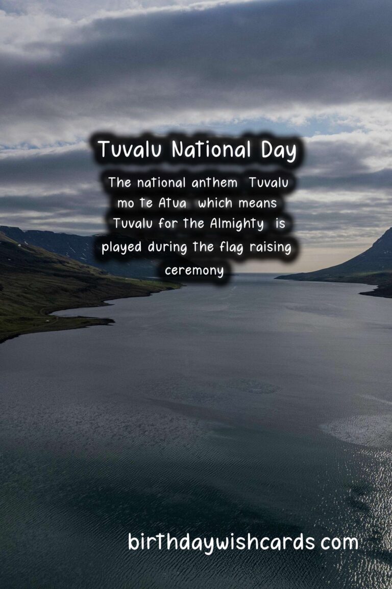 Tuvalu Celebrates National Day on September 26