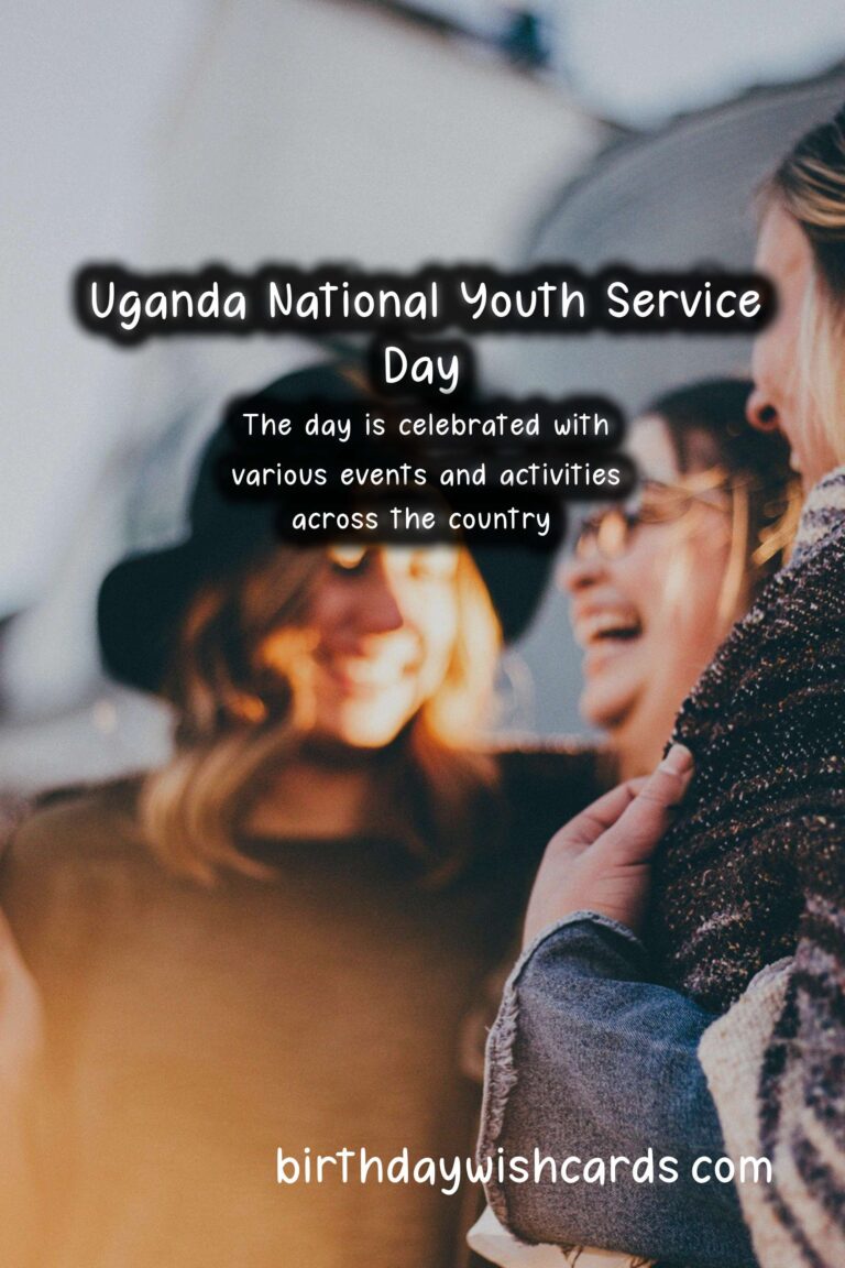 Uganda National Youth Service Day – January 14