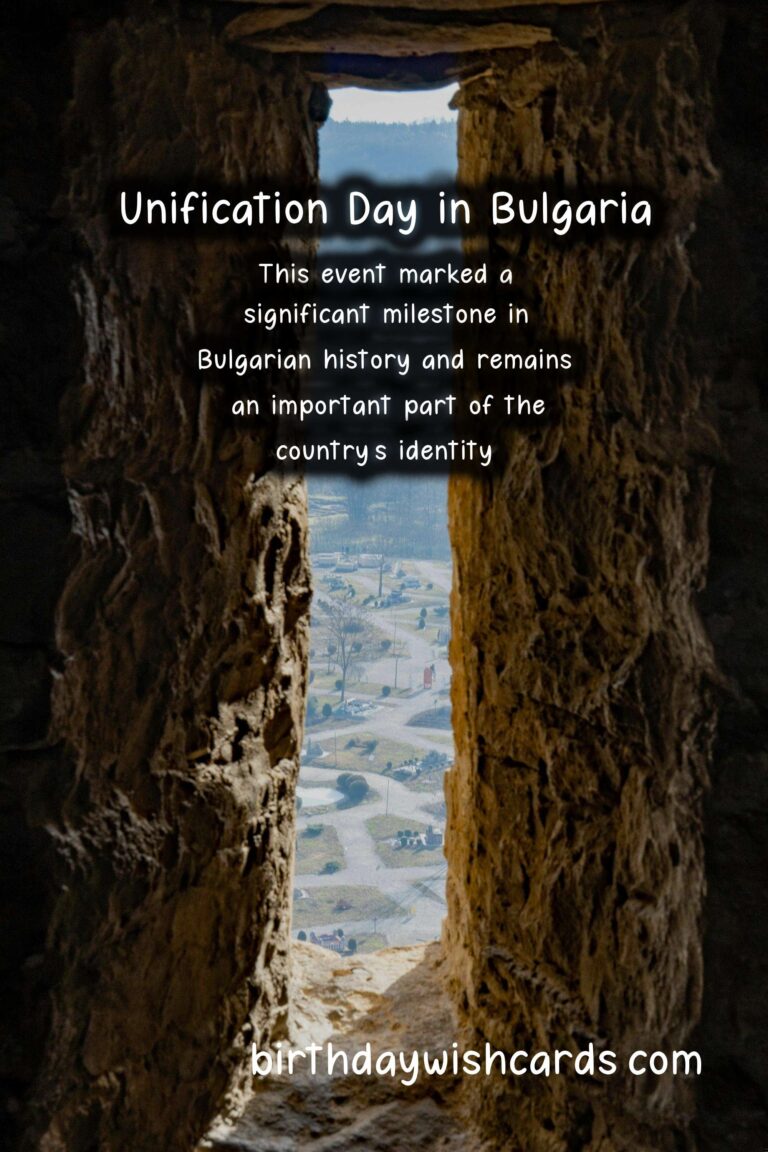 Unification Day in Bulgaria: A Celebration of History and Tradition