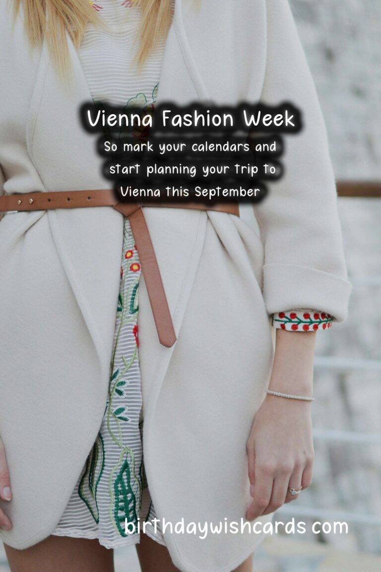Vienna Fashion Week - September: The Ultimate Guide for Fashion Enthusiasts