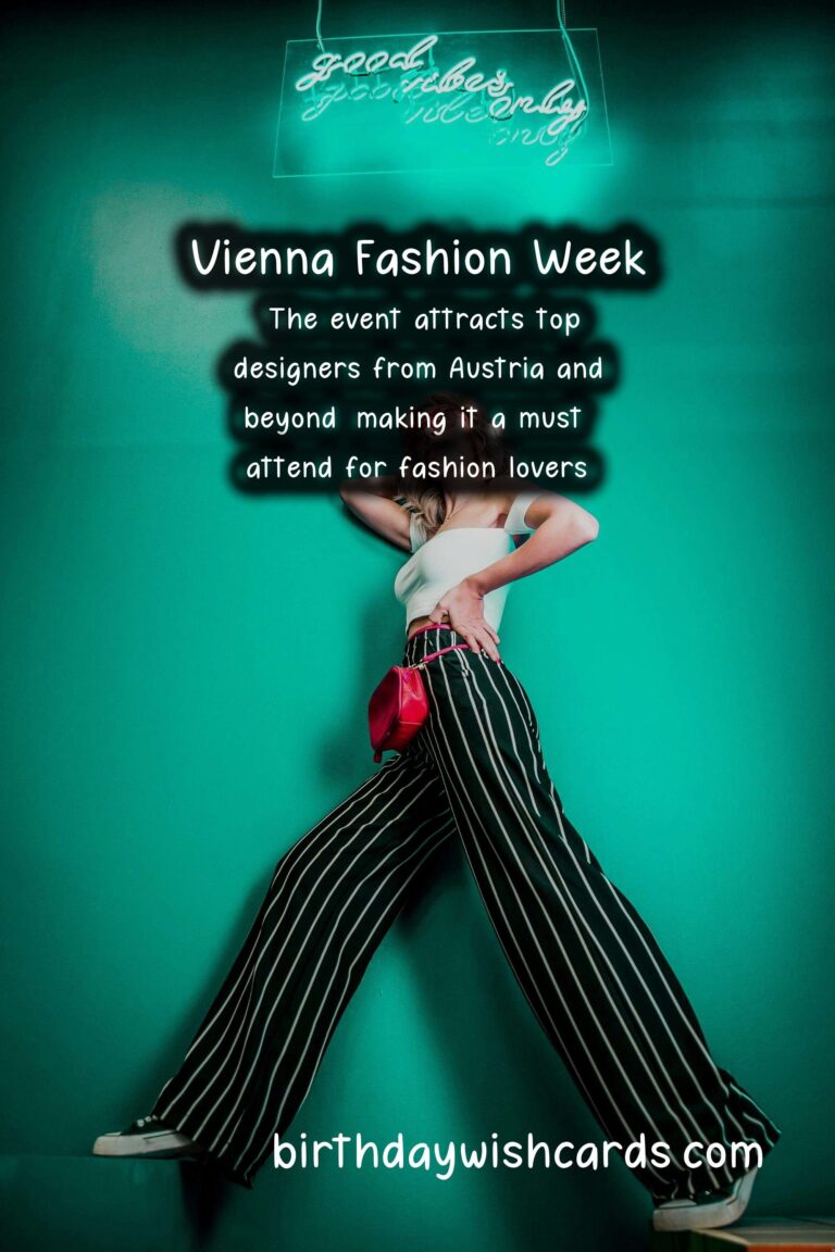 Vienna Fashion Week - September: The Ultimate Guide for Fashion Enthusiasts