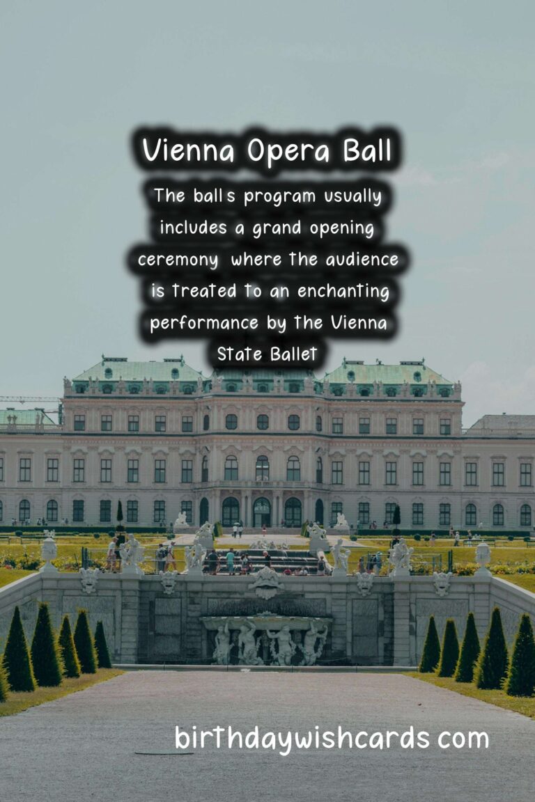 Vienna Opera Ball - Celebrating Culture and Tradition