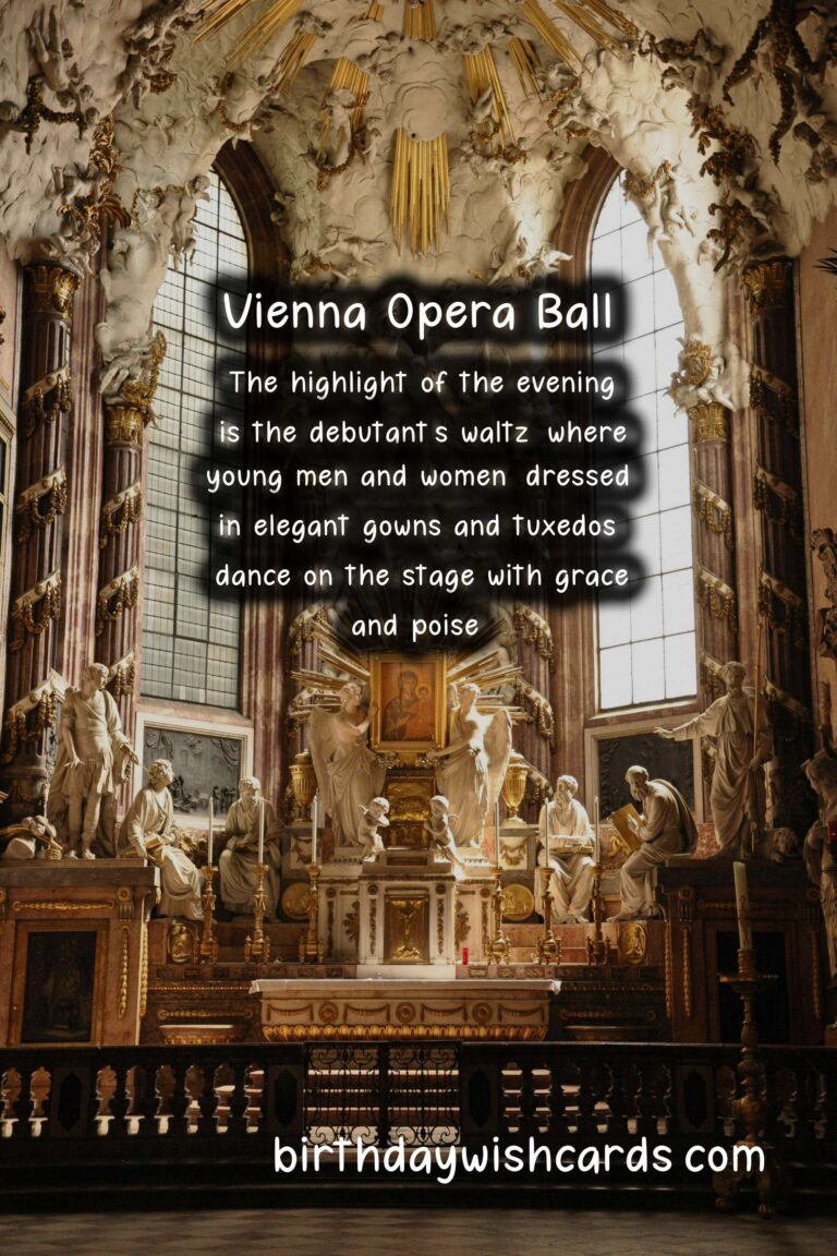 Vienna Opera Ball - Celebrating Culture and Tradition