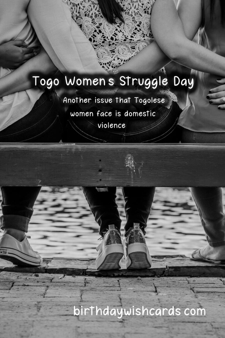 Women's Struggle Day in Togo: November 16 - A Day to Celebrate the Strength and Resilience of Togolese Women