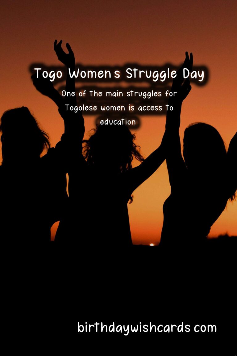 Women’s Struggle Day in Togo: November 16 – A Day to Celebrate the Strength and Resilience of Togolese Women