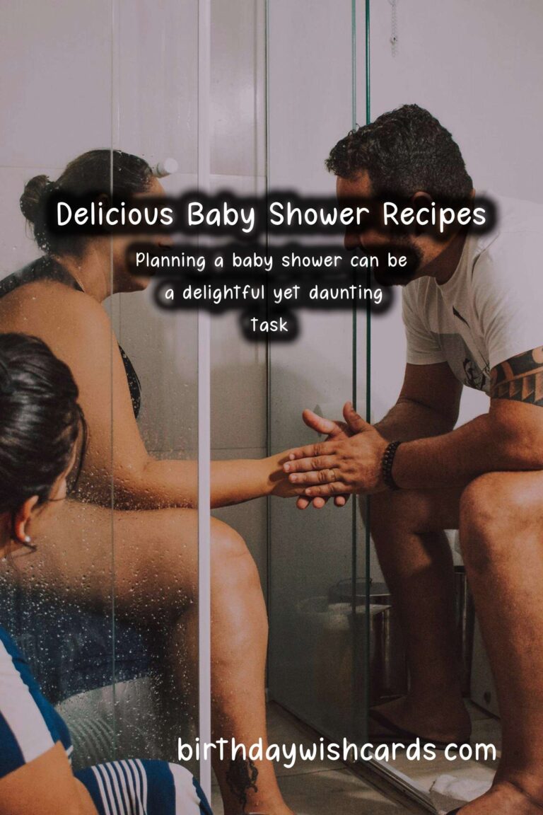 Best Recipes for Baby Shower-Inspired Dishes