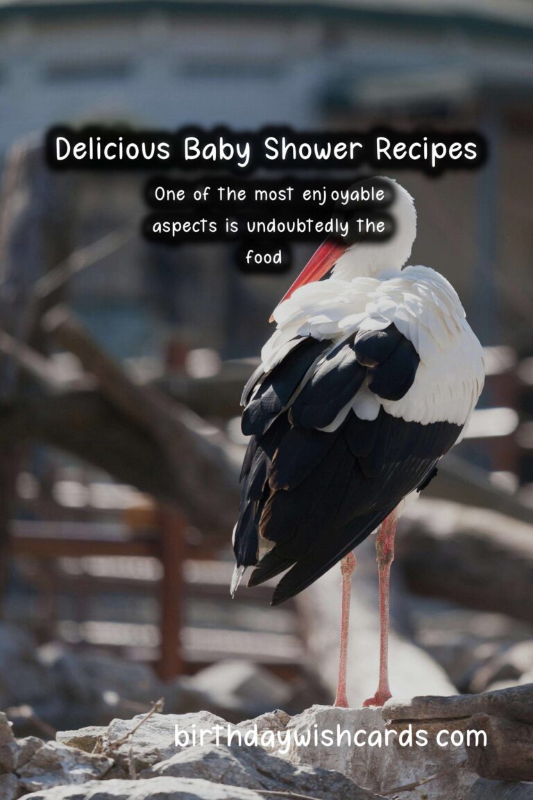 Best Recipes for Baby Shower-Inspired Dishes
