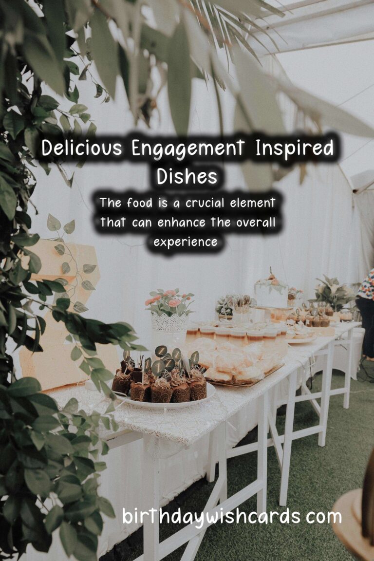 Best Recipes for Engagement-Inspired Dishes