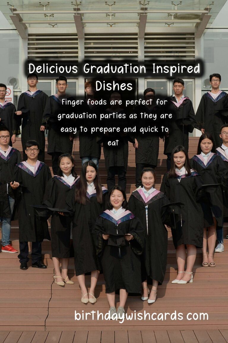 Best Recipes for Graduation-Inspired Dishes
