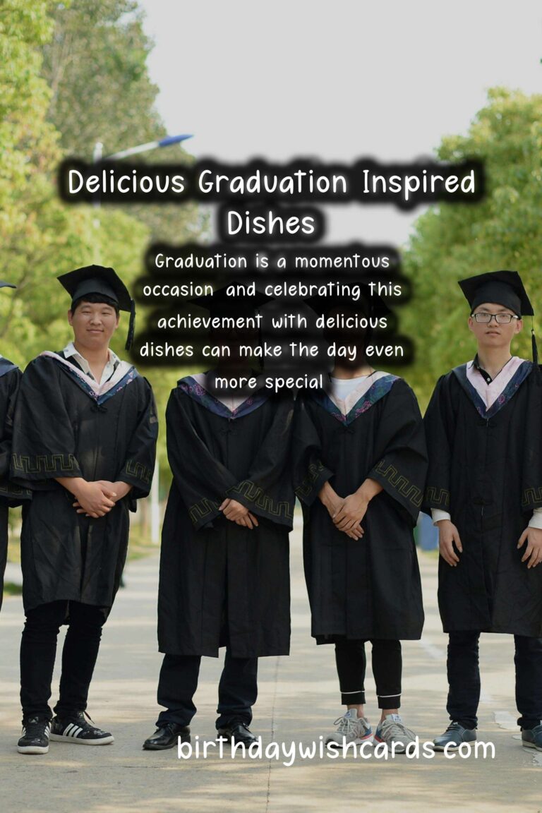 Best Recipes for Graduation-Inspired Dishes