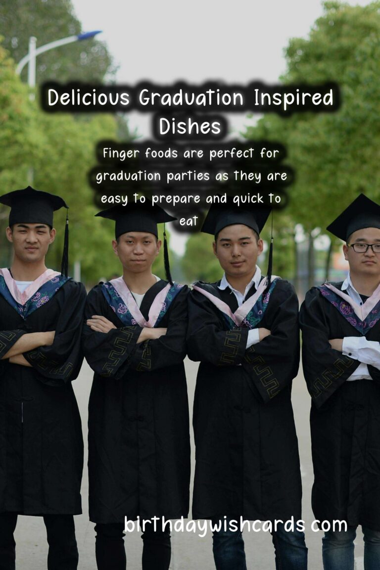 Best Recipes for Graduation-Inspired Dishes