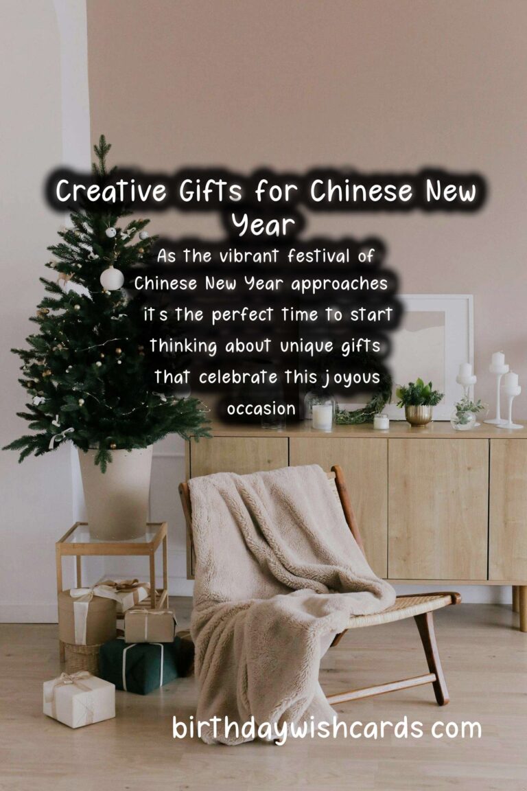 Creative Gift Ideas for Chinese New Year Enthusiasts