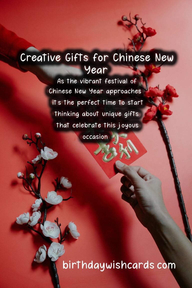 Creative Gift Ideas for Chinese New Year Enthusiasts
