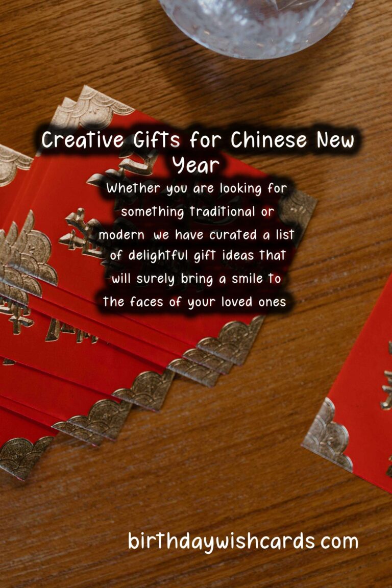 Creative Gift Ideas for Chinese New Year Enthusiasts