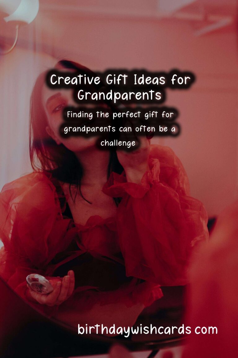 Creative Gift Ideas for Grandparents Enthusiasts