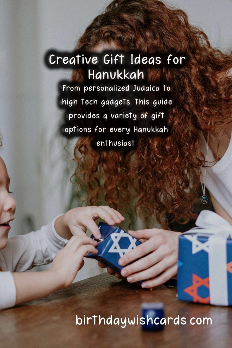 Creative Gift Ideas for Hanukkah Enthusiasts