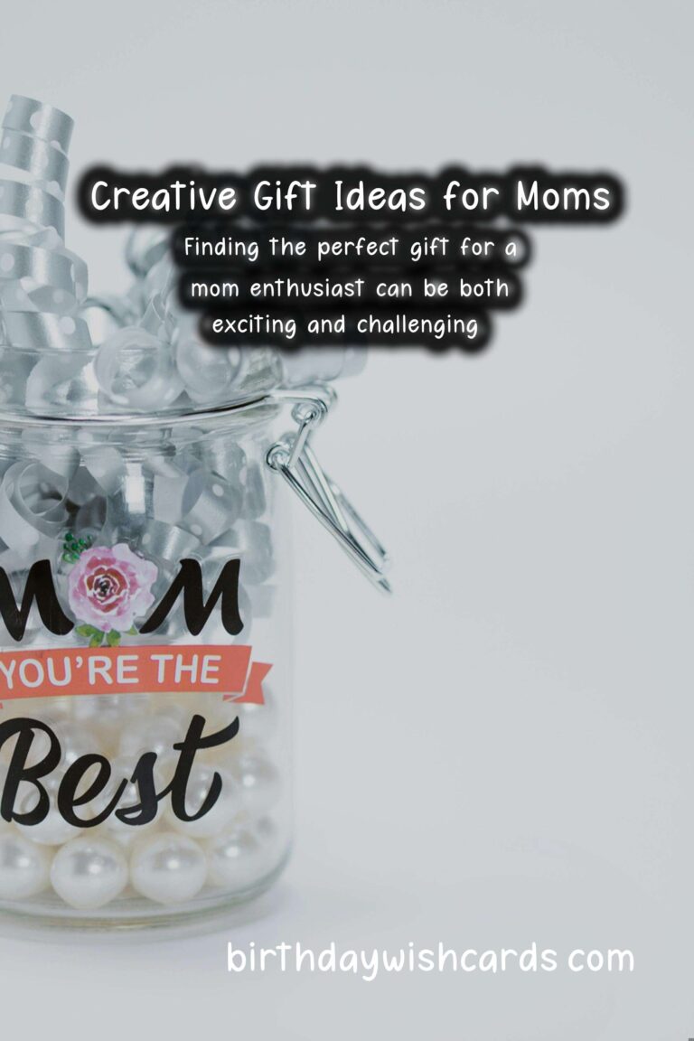 Creative Gift Ideas for Mom Enthusiasts