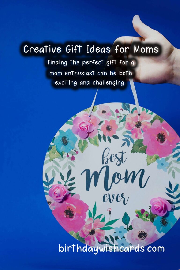 Creative Gift Ideas for Mom Enthusiasts